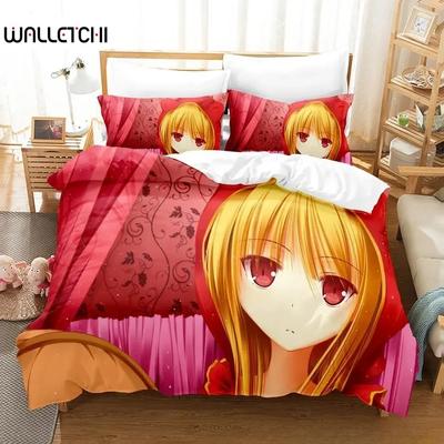 The Pet Girl of Sakurasou Bedding Set Single Twin Full Queen King Size Bed Set Adult Kid Bedroom Duvet Cover Sets 3D Anime Bed
