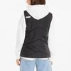 Puma Unifarbenes Logo Zip Stehkragen Weste Damen Westen Schwarz 587649-01