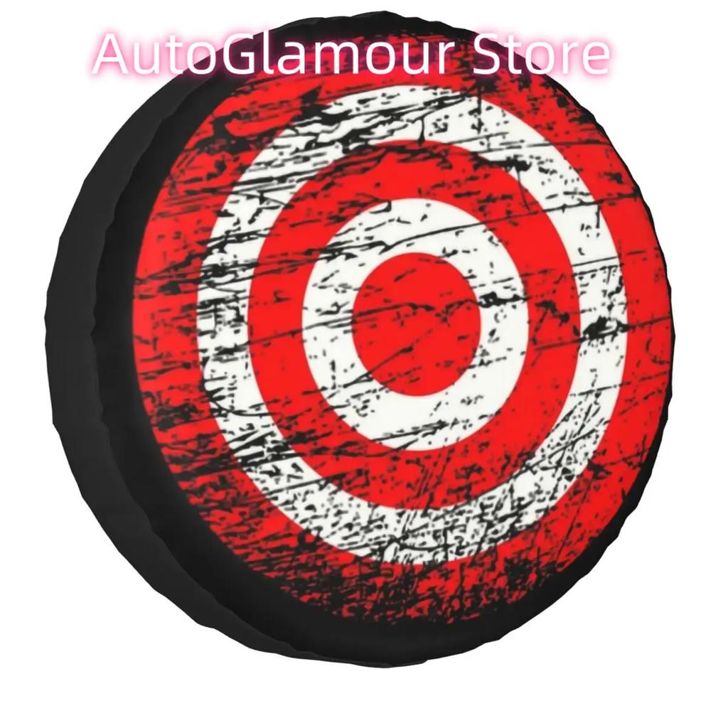 No Matter Whether Pistol Spare Tire Cover Bag Pouch for Jeep Mitsubishi Pajero Archery Darts Target Shooting Car Wheel Covers
