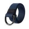 Canvas Men Belt High Quality Unisex Double D-Ring Buckle Waistband Casual Canvas Female Belt Casual Sports Belt Tactical Belts