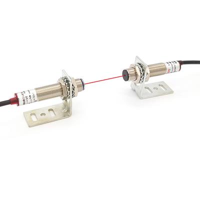 3mm Strahlen Photoelektrisch   Lichtschranken Infrarot Sensoren NPN   mit LED Induktionsanzeige