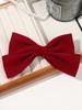 1PCS Velvet Hair Bows Hair Ribbon Clips Hair Accessories for Women Girls Toddlers Kids Baby
