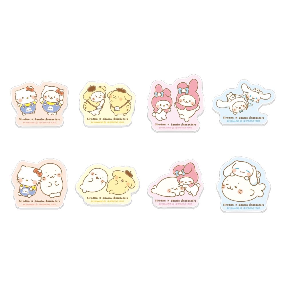

Акриловый магнит для торговли персонажами Sirotan x Sanrio (BOX)