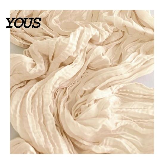 Charming Dining Decor Cheesecloth Table Runner, Boho Rustic Gauze Wrinkled Farmhouse High Quality Runner Sheer for Wedding Party Baby Shower Birthday