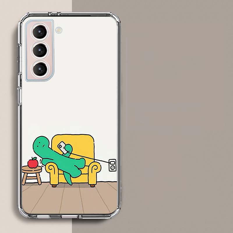 

Cartoon J-Joguman Studio Phone Case For Samsung Galaxy S25 Edge S24 S23 FE S21 S20 S10 Plus S22 S26 Ultra Cover Clear Cases TPU Samsung S25