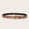 Leather Ethnic Belt Star Pattern Women Denim Pairing Summer Supplies Fashion