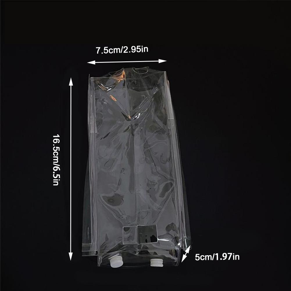 15cm Transparent Pain Pack Pendant Protective Cover Doll Plush Dustproof Bag Hanging Bag