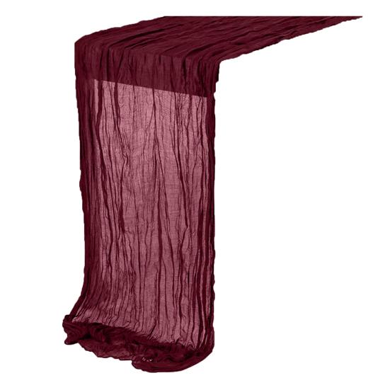 Runner da tavolo Tovaglia traslucida Design a tinta unita Lavabile in lavatrice Tovaglia da pranzo anti-scolorimento Tovaglia Decorazione per feste