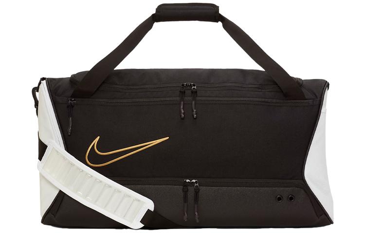 

Nike Elite Basketball Duffel Bag Travel Bags Black/White/Metallic Gold BA6163-011