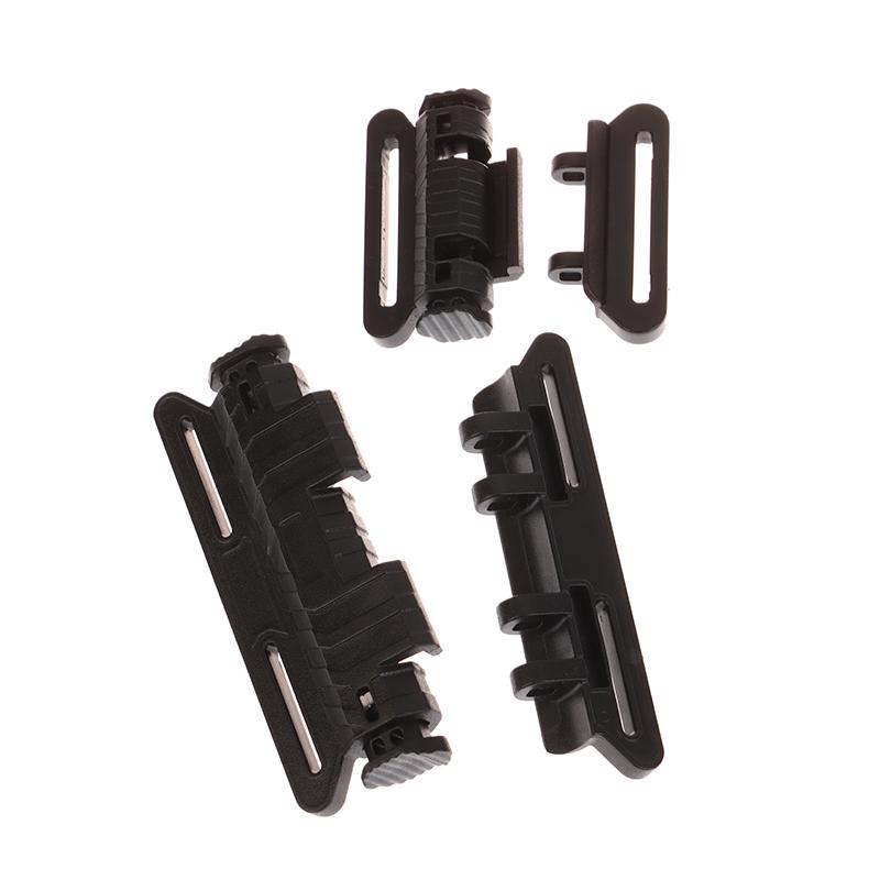1Pc Plastic Hunting Vest Quick Release Buckle Slider Removal Buckle Strip Module Strip Replacement Edc Tool Hinge Connector Clip