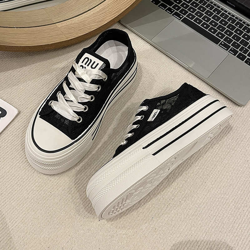 Fashion Flat-heeled Natural Leather Womens Sneakers Shoes Dress Black Woman Platform Sneakers High Heels Women Boots Sports Runing