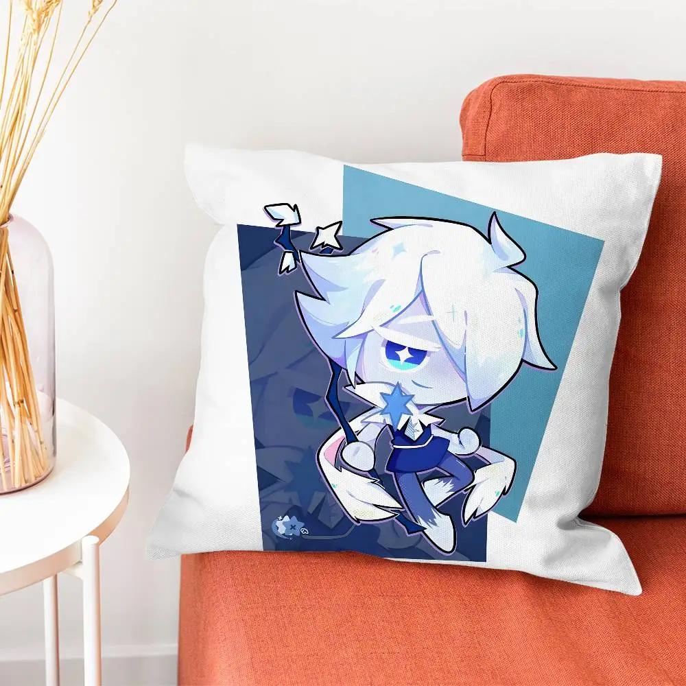 C-Cookie Run Kingdom Pillow Case Pillow Case Living Room Sofa Cushion Cover Suitable For Home Bedroom Room Decoration