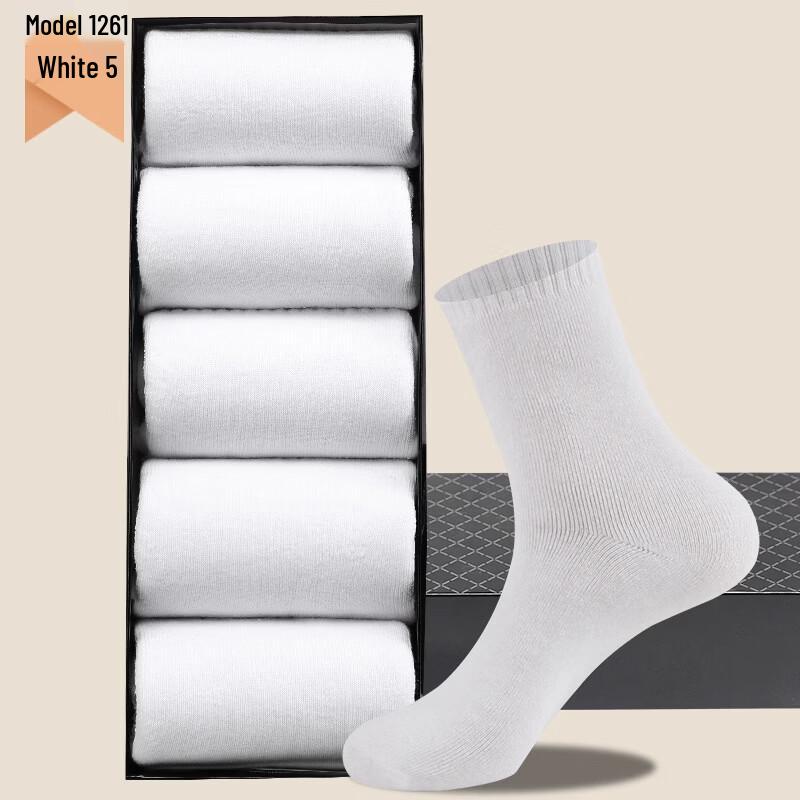 LangSha Men s Thick Cotton Mid-Calf Warm Socks