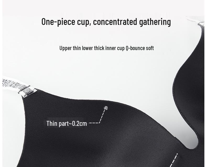 Women's Seamless Lift & Support Adjustable Bra Set