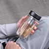Wanxiang Double-Layer Borosilicate Glass Tea Cup with Infuser