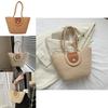 Large Capacity Popular Woven Bag 2023 Summer New Trend Fashion Shoulder Bag