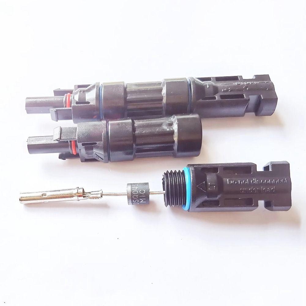 1Pcs IP67 Waterproof Photovoltaic Diode Connector for Solar PV System