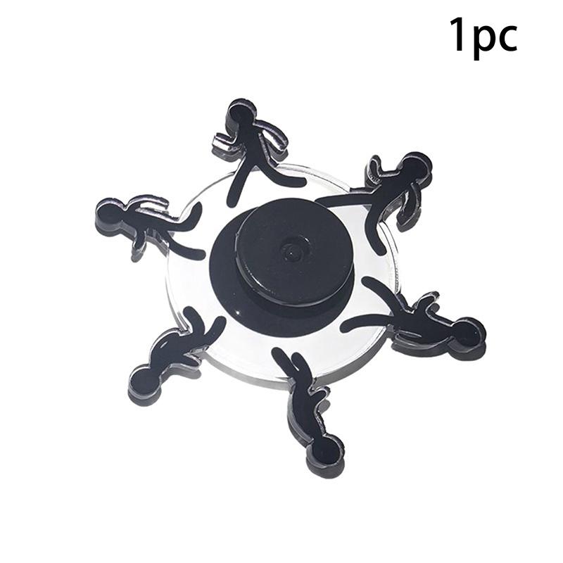 

1/2/3 шт. Стикмен Спиннер для пальцев Спичка Бегущий Динамический Гироскоп Пластиковая Фигурка Смешной Декомпрессионный Вращающийся Гироскоп