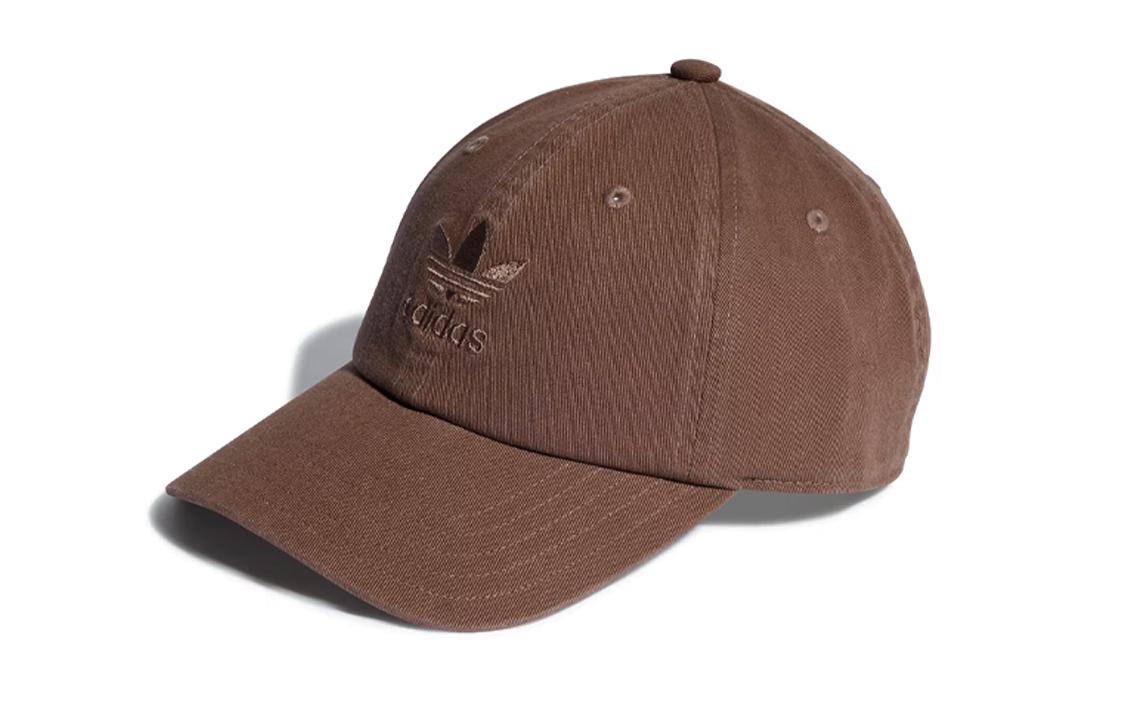 Adidas Originals Cotton Baseball Caps Unisex Brown IT7622 OSFM