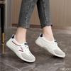 New Breathable White Shoes for Spring Autumn Height Increasing Casual Wear-resistant Thin Sole Simple Comfortable Women's Shoes