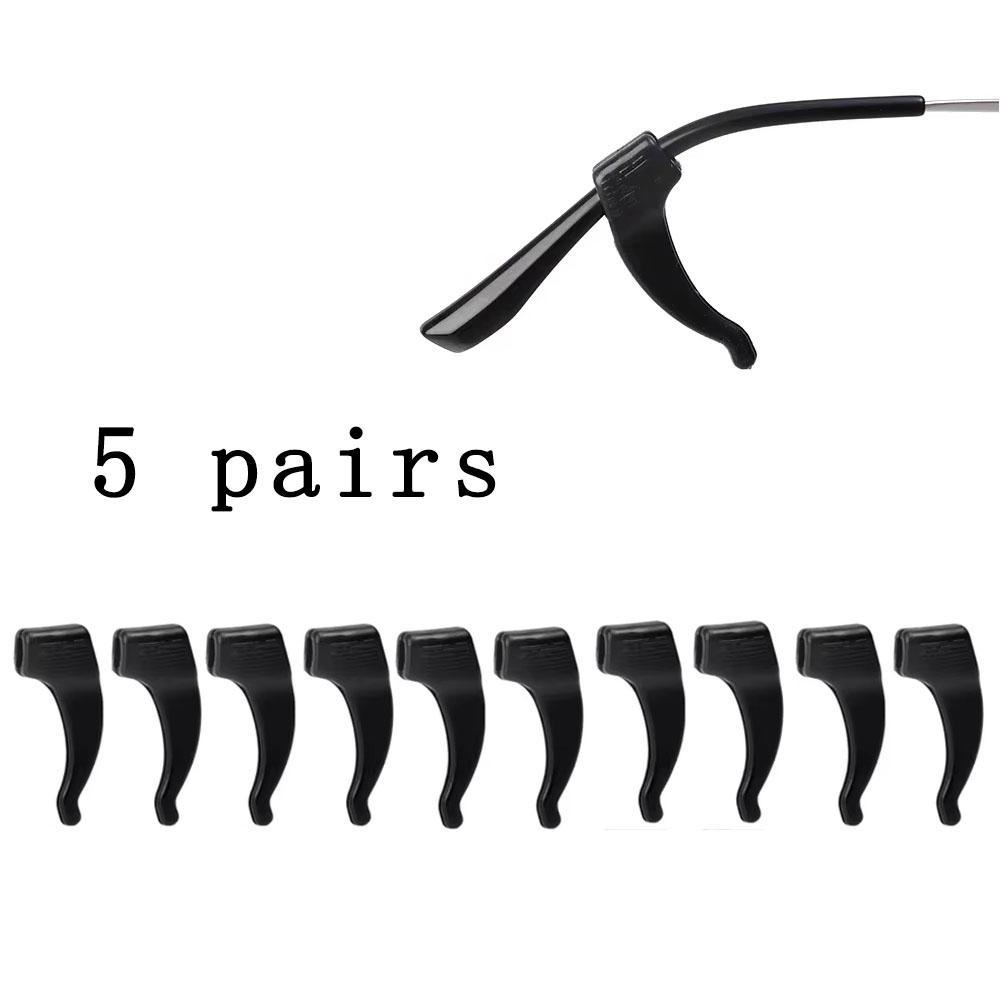 

10/20/30/100pcs Anti-slip Silicone Ear Grip Glasses Eyeglasses Leg Ear Hook Stopper Bracket Fastener Accessories Temple Tip