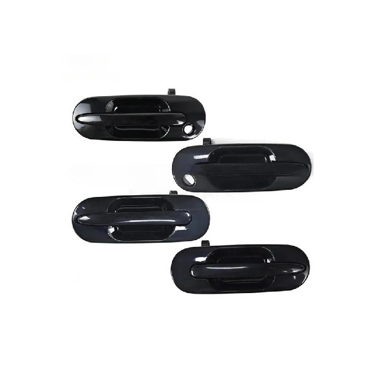 New Exterior Door Handle Front & Rear Outside for Honda CR-V CRV 1997 1998 1999 2000 2001 Left & Right Gloss Black 72180-ST0-003