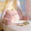Children's Cartoon Upholstered Backrest Cushion for Bedrooms - 2026 Anti-Collision Design