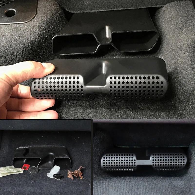 For Bmw X3 F25 X4 F26 2011- Abs Black Car Seat Outlet Air Outlet Vent Protect Cover Trim Car Accessories