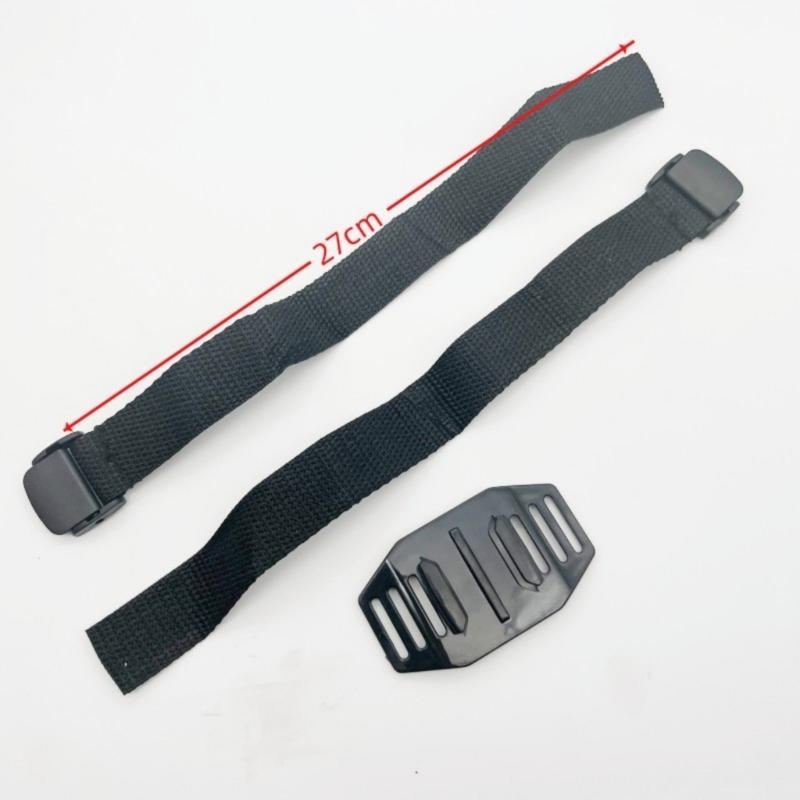 Quick Release Helmet Holder for Sports Cameras Toolless Installation Secure on Bike Climbing Safety Helmets