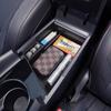 Center Console Organizer Tray for Hyundai Elantra -2024 Accessories, ABS Armrest Storage Box (NOT for Manual Hand-Brake)