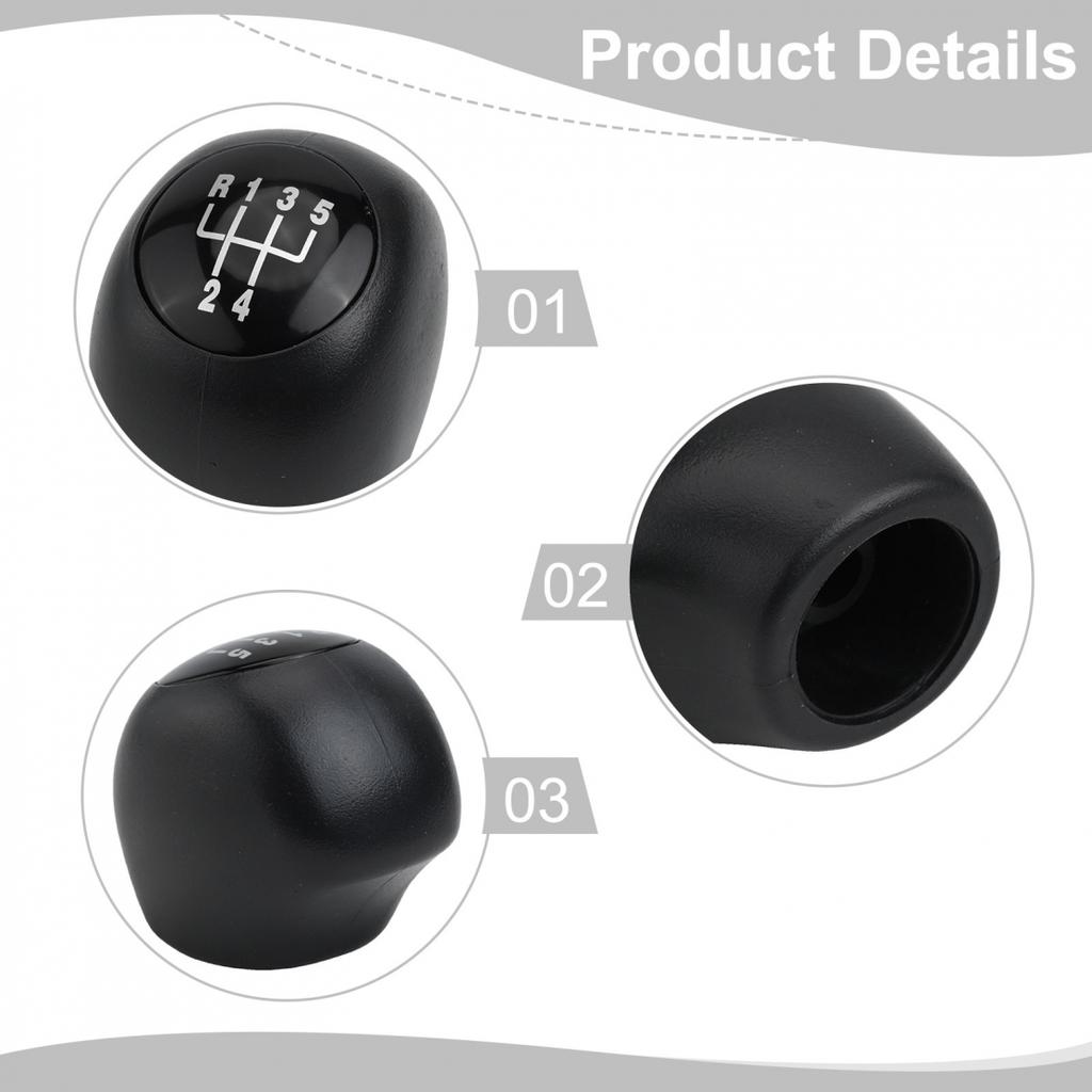 5 Speed Gear Shift Knob for Fiat Models For Ducato For Relay For Boxer ABS