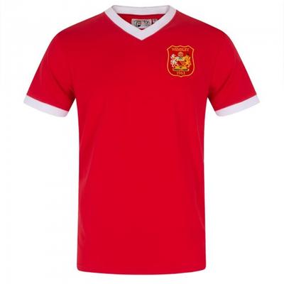 Fan Originals Mens United Wembley 1958 Retro V Neck T-Shirt