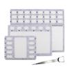 4 Pieces Felt Bead Design Workboard Low-Mess for Beginners