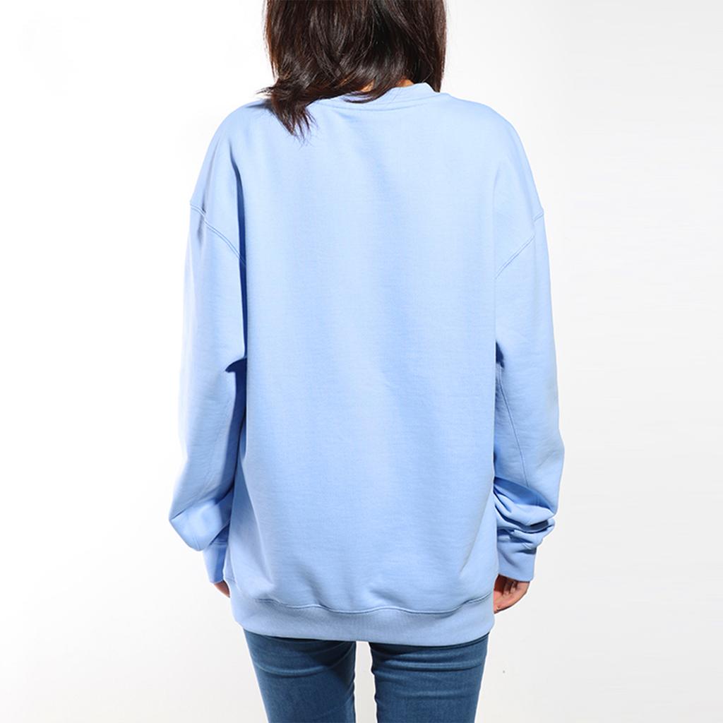 Nike Swoosh Four Hook Gradual Change Round Neck Sweater Light Blue Men's DA3193-431