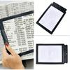 1/2pcs Durable Pvc Material 3X Large Page Magnifying Glass - Handheld, Full-View Reading Aid