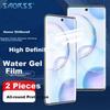 2-Pack Screen Protector for Honor 50/Huawei Nova 9/Nova 8/V40 Light Luxury, Hydrogel Film, HD Non-Tempered Soft Film, Curved Coverage, High-Definition