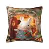 Sylvanian Families Pillow Case  Soft Pillow Cover Morden Cushion Cover For Living Room Chair