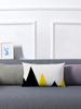 Rectangular Yellow Pillowcase Sofa Car Seat Cushion Cover Home Textile Simple Fashion Geometric