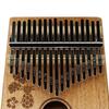 MAHALO Kalimba Daumenklavier 17 Tasten Hawaiianisches Design HWI M-KALIMBA