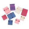 5Pcs Bow Jewelry Box Ring Earrings Bracelets Necklace Organizer Paper Jewelry Gift Packaging Box Wedding Proposal Supplies