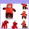 Roter Panda-Hunde-Plüschtier, weich und kuschelig – kreative Geschenkidee für Kinder!
