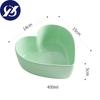 Heart-shaped Bowl Ceramic Steamed Egg Plate Dessert Salad Bowl Oven Baking Dinnerware