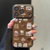 Milk Kitty Compatible Anti-Fall Phone Case for Apple 14/15/16 Pro/Max, High-End Protection