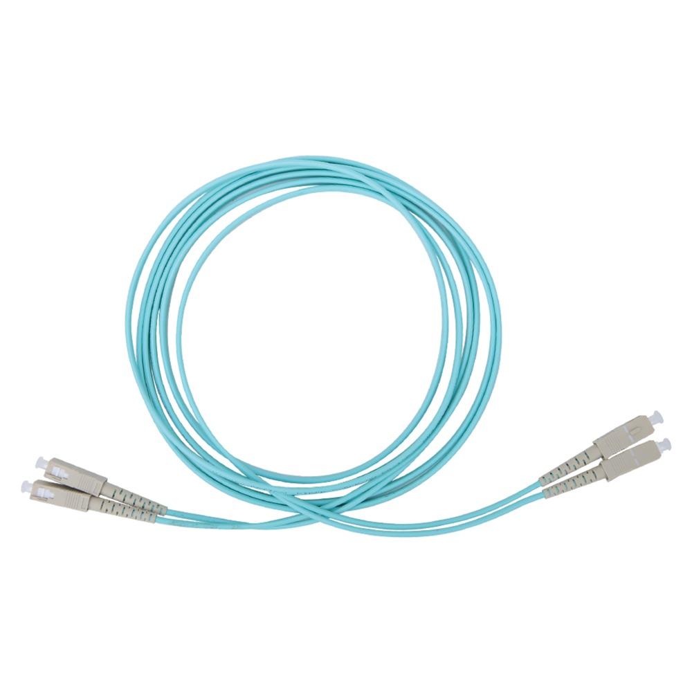 Multimode Duplex OM3 Fiber Optic Cable SC/UPC To SC/UPC SC To SC Fiber Cable  Server Room