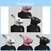 Adorable Rabbit Animal Head Mask For Fun Parties And Halloween Festivities In Latex