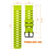 22mm Silicone Strap for Amazfit GTR 4 3 2 2e/GTR 3pro/Bip 6 46mm Watch Band for Amazfit BALANCE 2/Stratos 3 2 Replace Bracelets