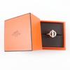 Excellent HERMES Ring Echappé MM Silver 925 Women Used
