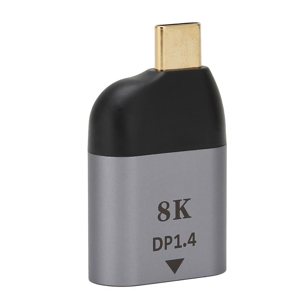 Portable TypeC Male To DP Adapter Mini Size Metal Compatible for Windows Android OS X