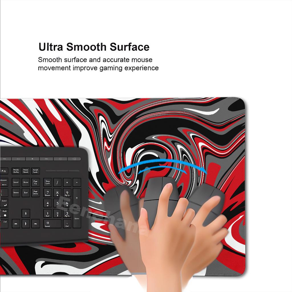 Xxl HD Strata Liquid Art Mouse Pad Computer Laptop Anime Keyboard MouseMat Large Colorful Desktop Expansion Pad Gamer Decoracion