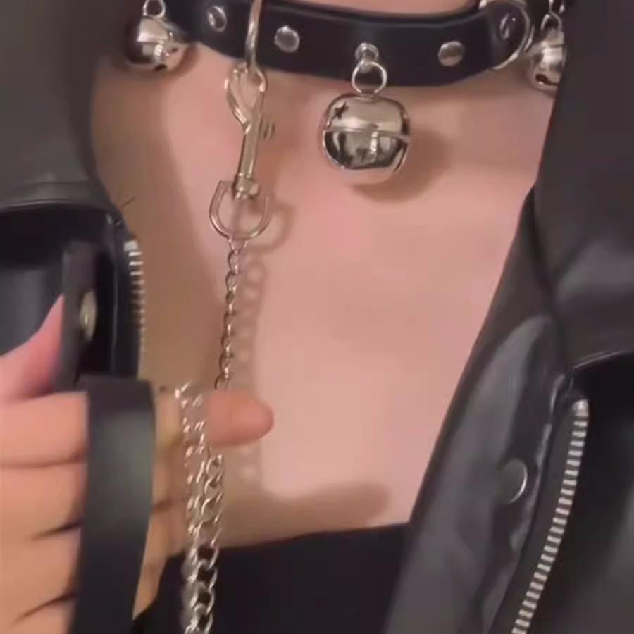 Damen Glockenkragen Choker Halskette